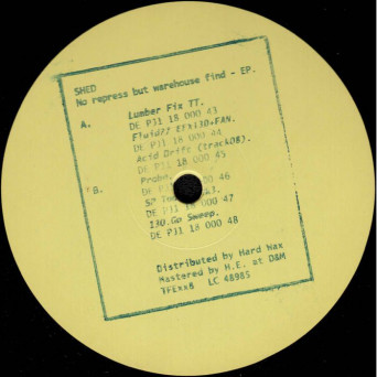 Shed - No Repress But Warehouse Find