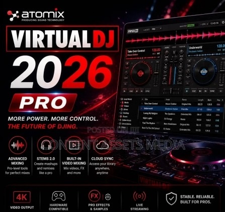 Atomix – VirtualDj Pro Infinity Build 9295 Custom [P2P] — DJ Software 2026